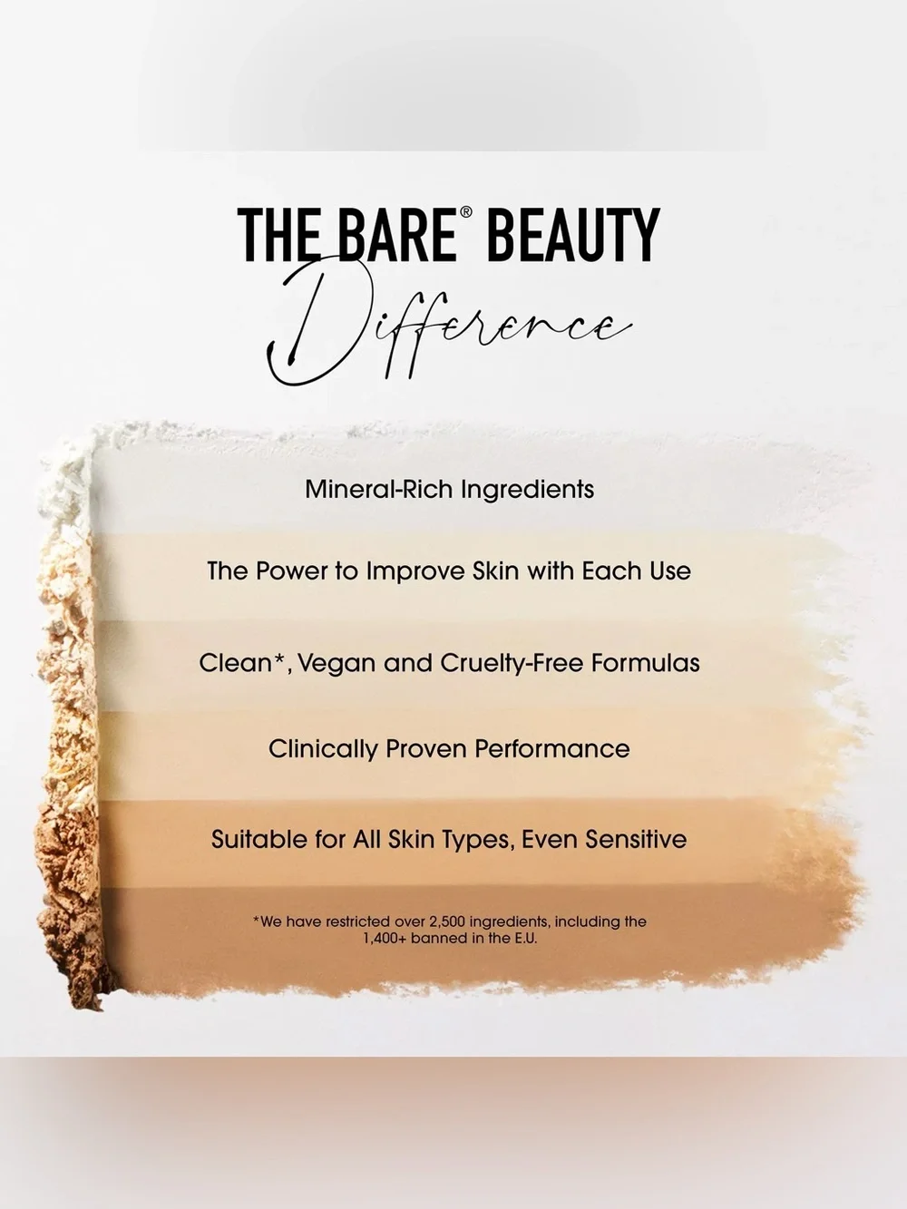 NEW, BareMinerals Blush & Smoothing Face Brush